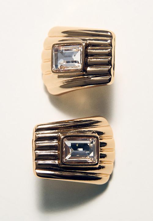 MANGO - Nora earrings-gold