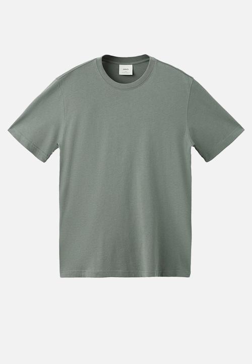 MANGO - TShirt Cherlo - Medium Green