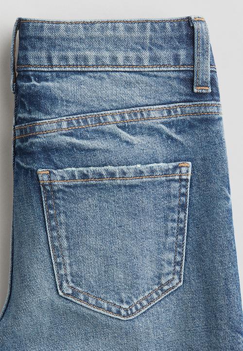 H&M - Baggy fit bootcut leg jeans - denim blue