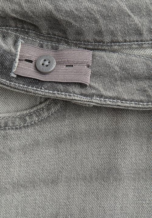 H&M - Baggy fit bootcut leg jeans - washed out light grey