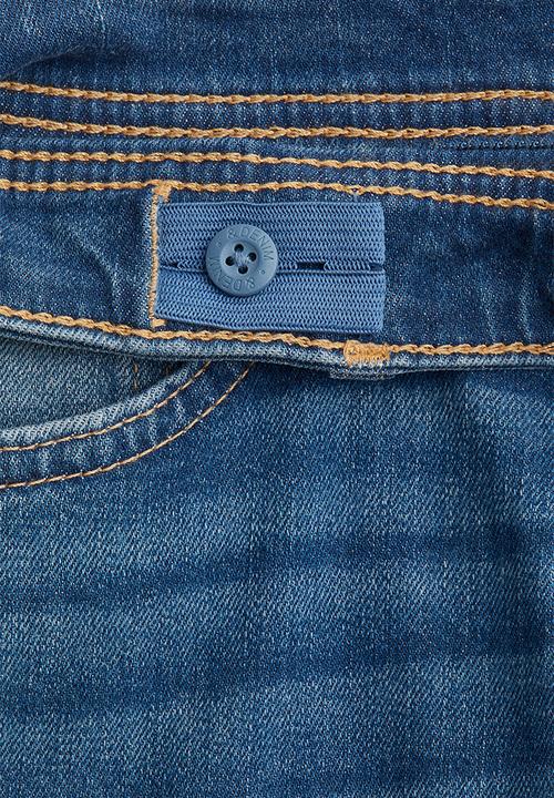 H&M - Flared leg low jeans - denim blue