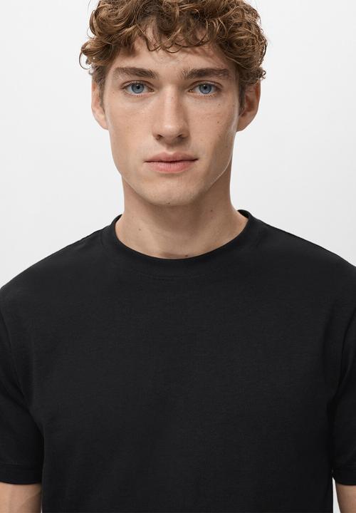 MANGO - TShirt Cherlo - Black
