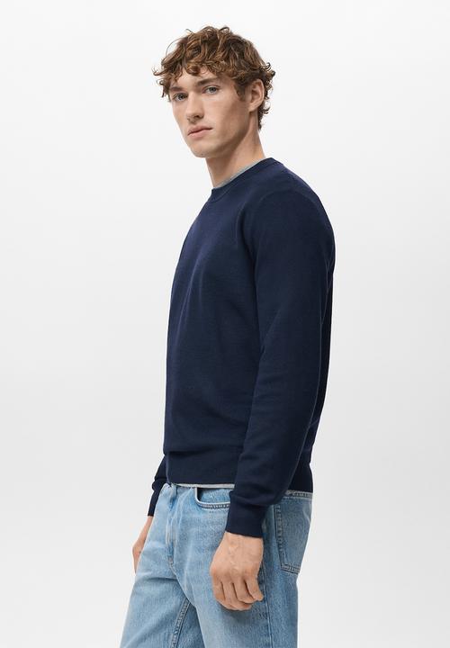 MANGO - Sweater Ten - Navy