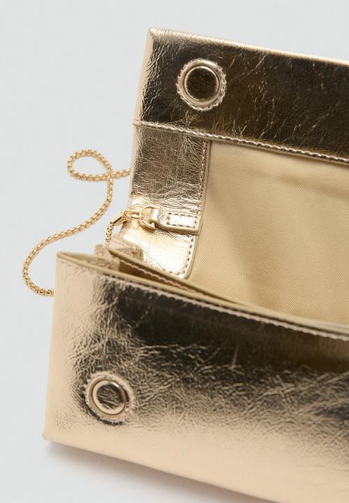 MANGO - Jacoba crossbody bag-gold