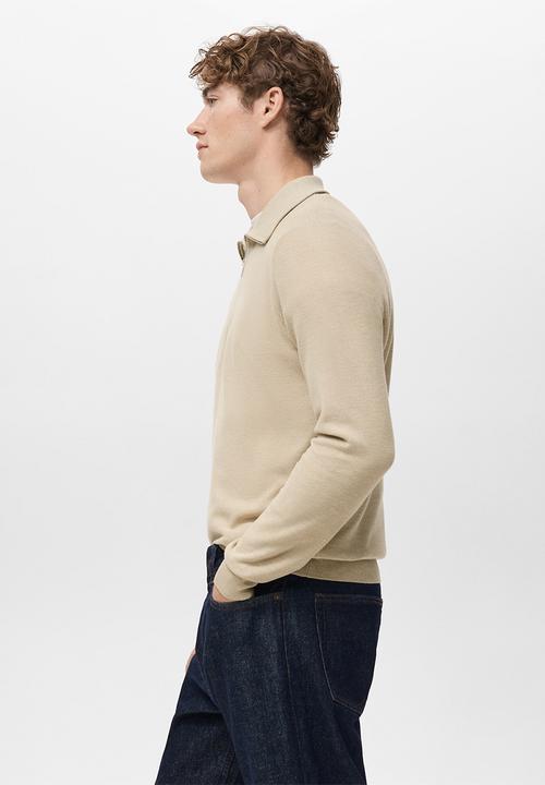 MANGO - Sweater Tenp - Beige