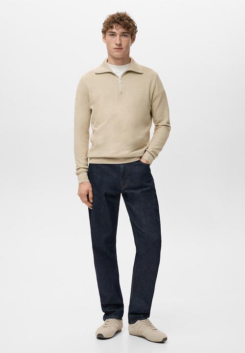 MANGO - Sweater Tenp - Beige