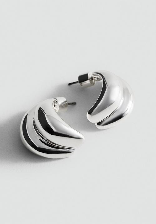 MANGO - Dawn earrings-silver
