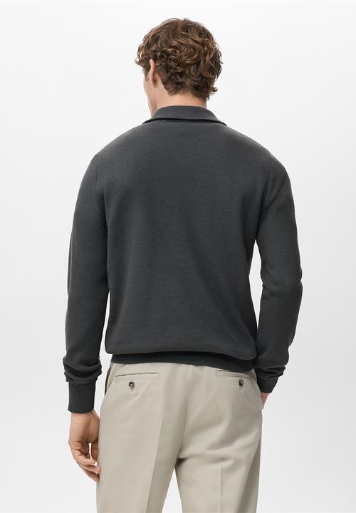 MANGO - Sweater Tenp - Dark Grey