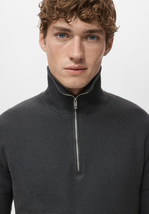 MANGO - Sweater Tenp - Dark Grey