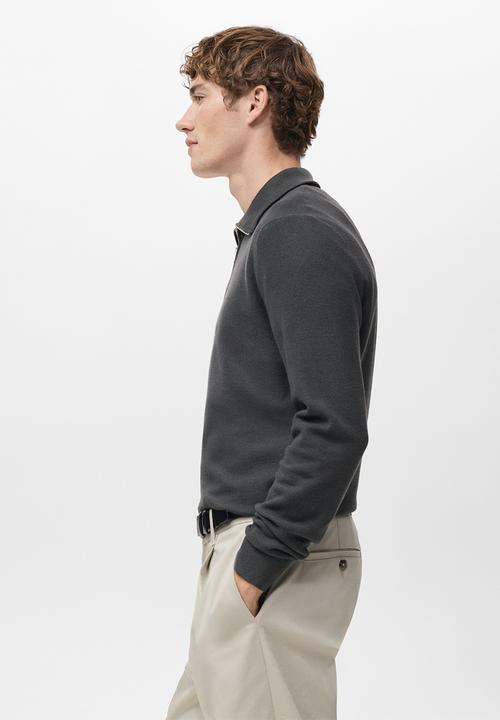 MANGO - Sweater Tenp - Dark Grey