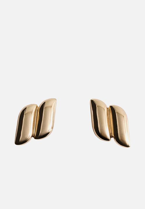 MANGO - Dani earrings-gold