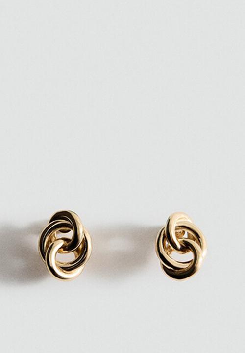 MANGO - Sol earrings-gold