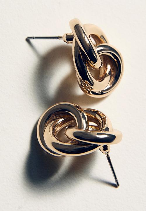 MANGO - Sol earrings-gold