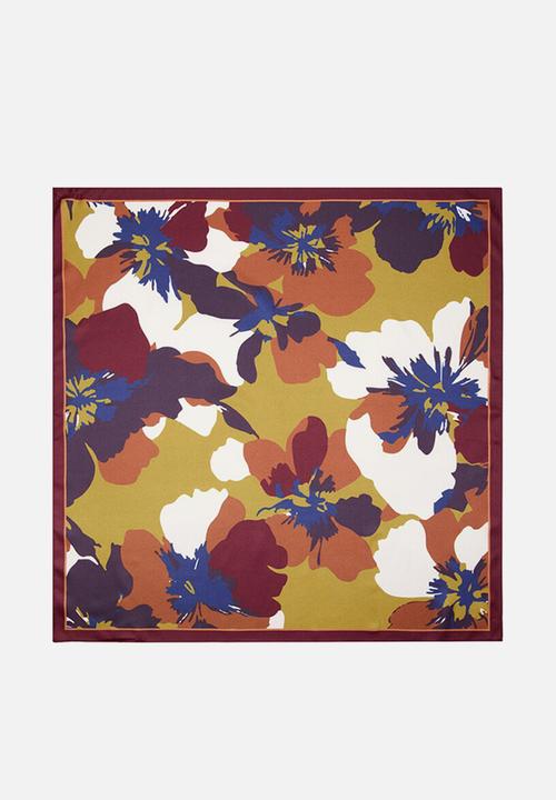 MANGO - Prado kerchief-dark red