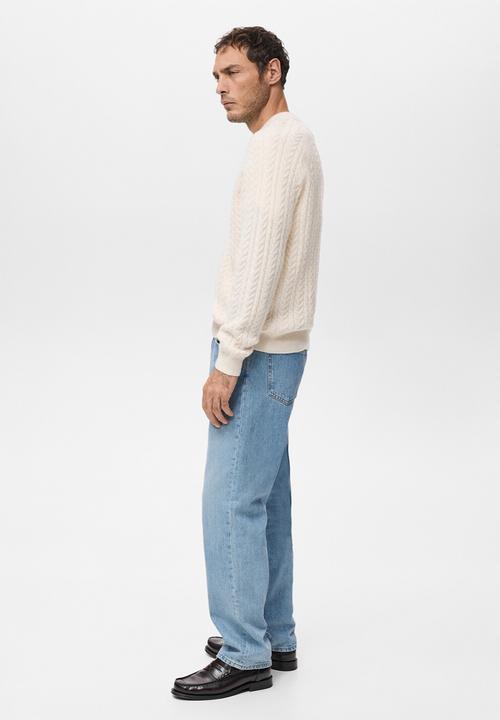 MANGO - Sweater Marieta - Ligth Beige