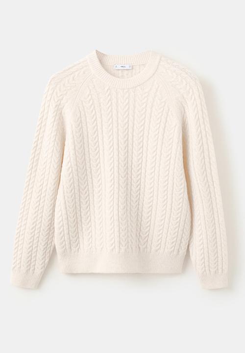 MANGO - Sweater Marieta - Ligth Beige
