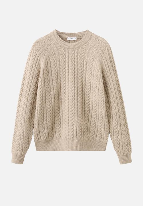 MANGO - Sweater Marieta - Camel