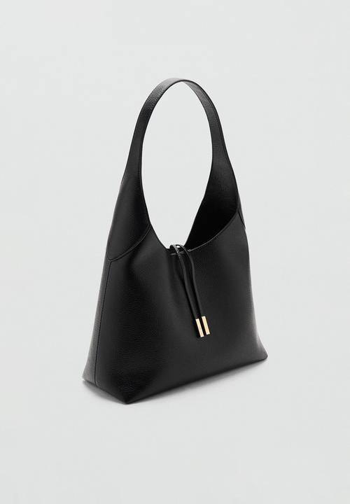 MANGO - Micado shoulder bag-black