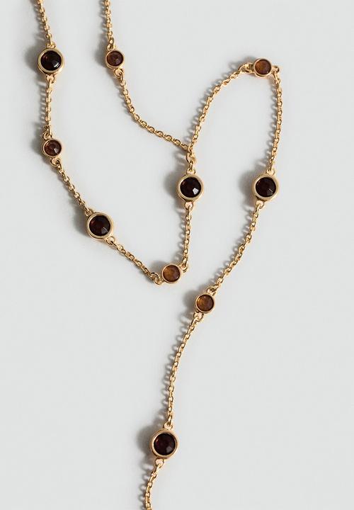 MANGO - Declan necklace-gold