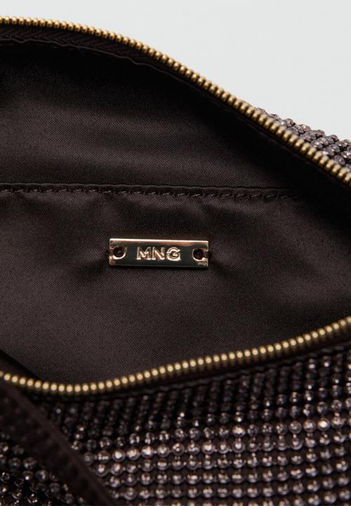 MANGO - Bacio handbag-dark brown