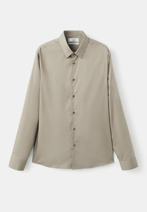 MANGO - Shirt Emotion - Brown