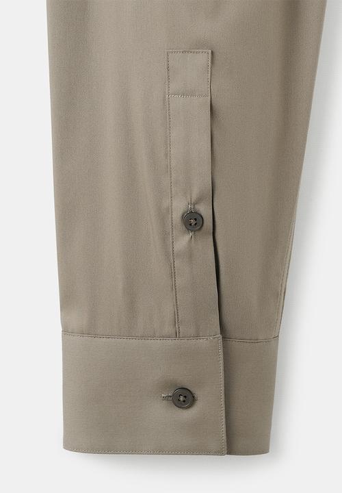 MANGO - Shirt Emotion - Brown