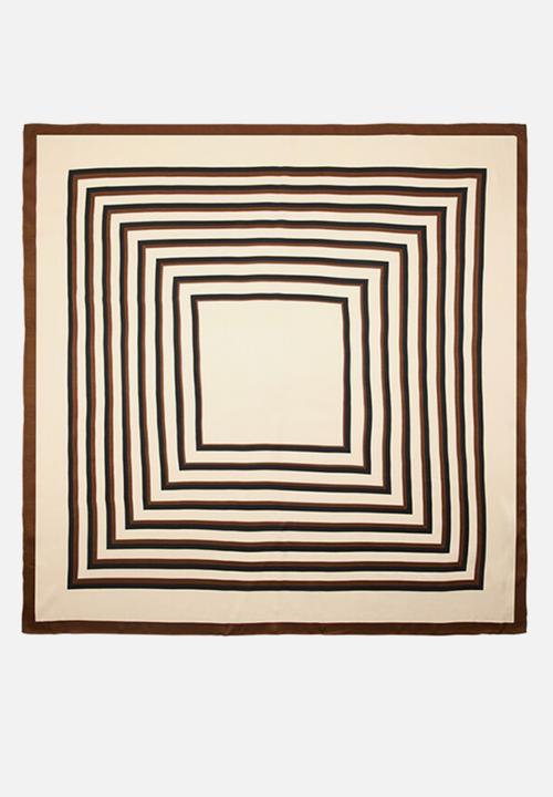 MANGO - Geov kerchief -brown