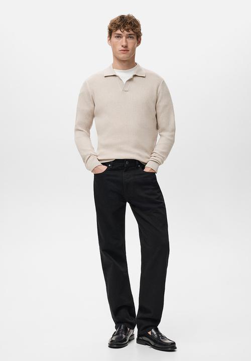 MANGO - Sweater Antiguas - Beige
