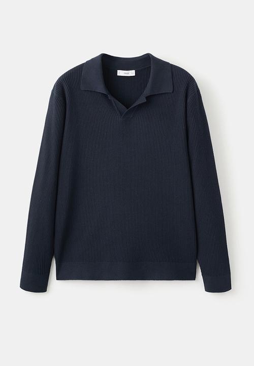MANGO - Sweater Antiguas - Navy