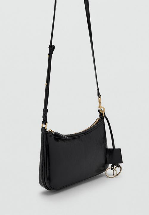 MANGO - Melanie crossbody bag-black