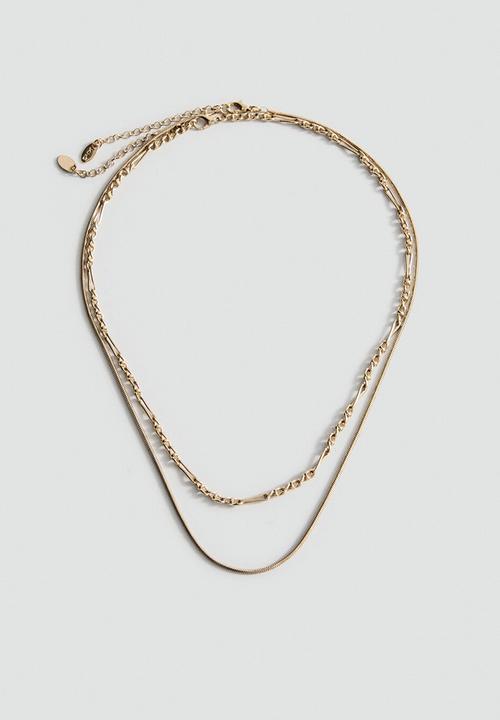 MANGO - Dallas necklace - gold 