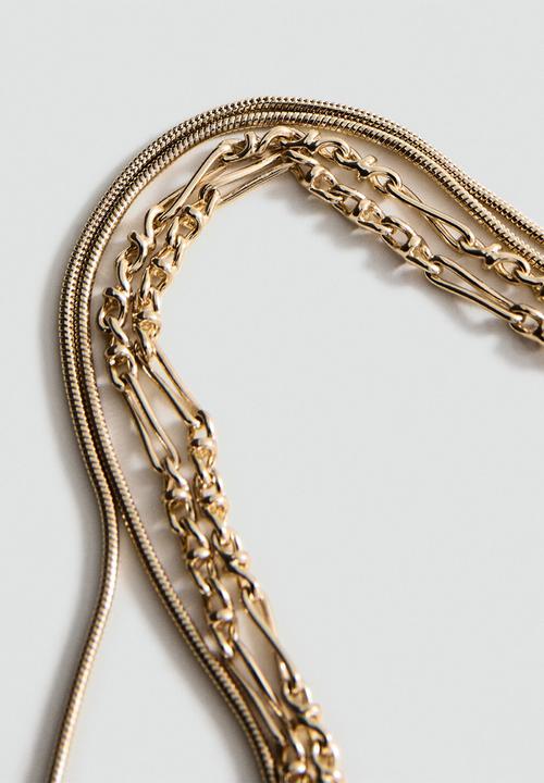 MANGO - Dallas necklace - gold 