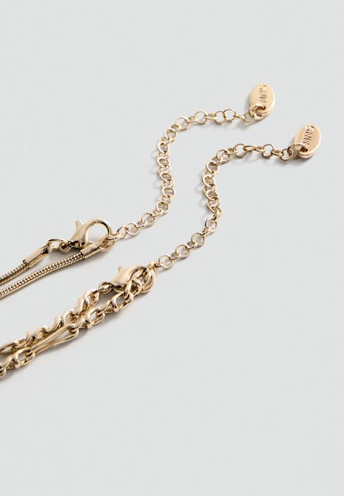 MANGO - Dallas necklace - gold 