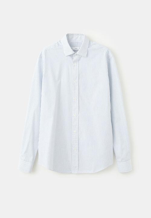 MANGO - Shirt Playr - Sky-Blue