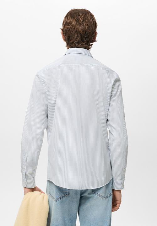 MANGO - Shirt Playr - Sky-Blue