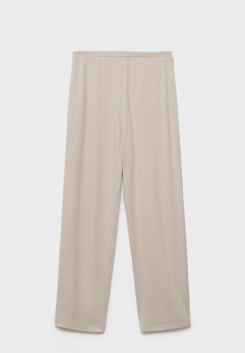 MANGO - Pyjama trouser balance- stone