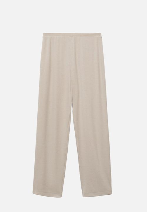 MANGO - Pyjama trouser balance- stone