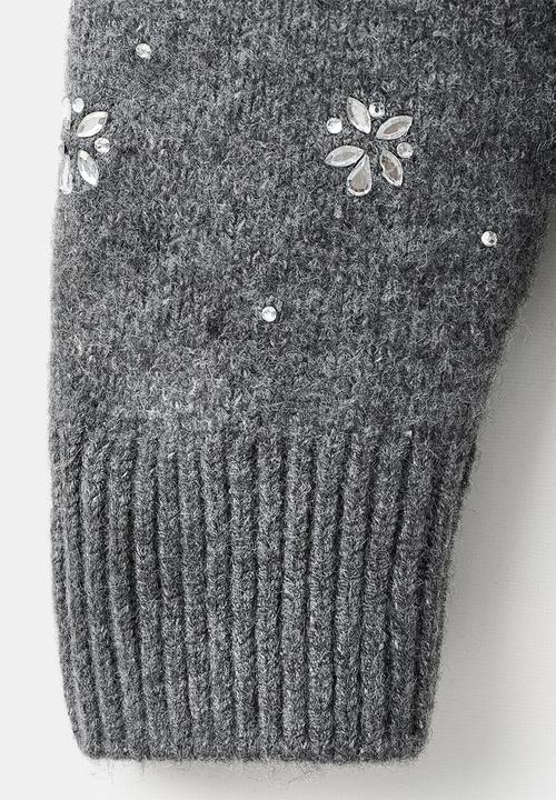 MANGO - Sweater brillo - gray