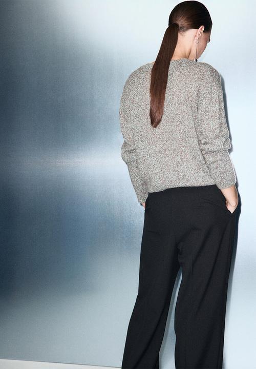 MANGO - Sweater bico - light/pastel blue