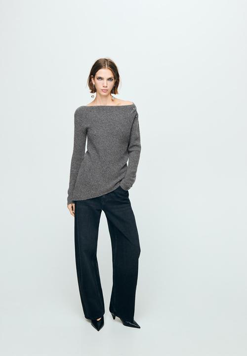 MANGO - Sweater miro - medium gray
