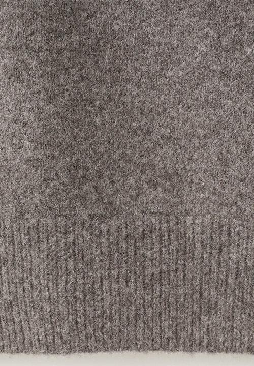 MANGO - Sweater garra - medium brown