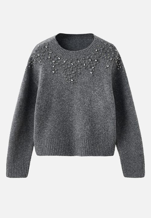 MANGO - Sweater estrella - dark grey