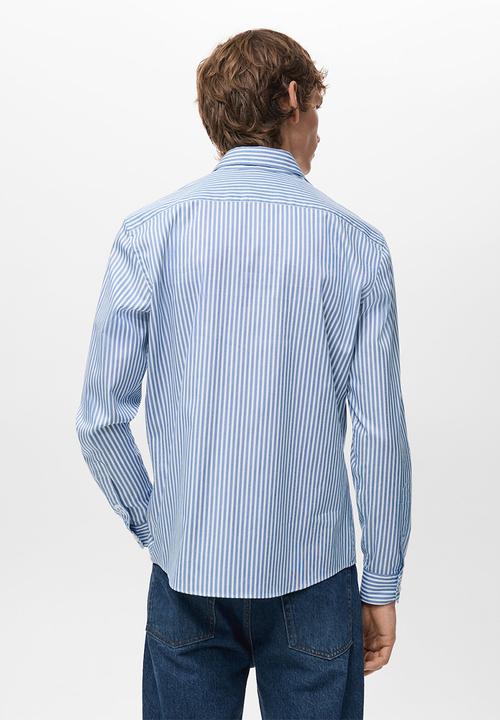 MANGO - Shirt Playr  - Medium Blue