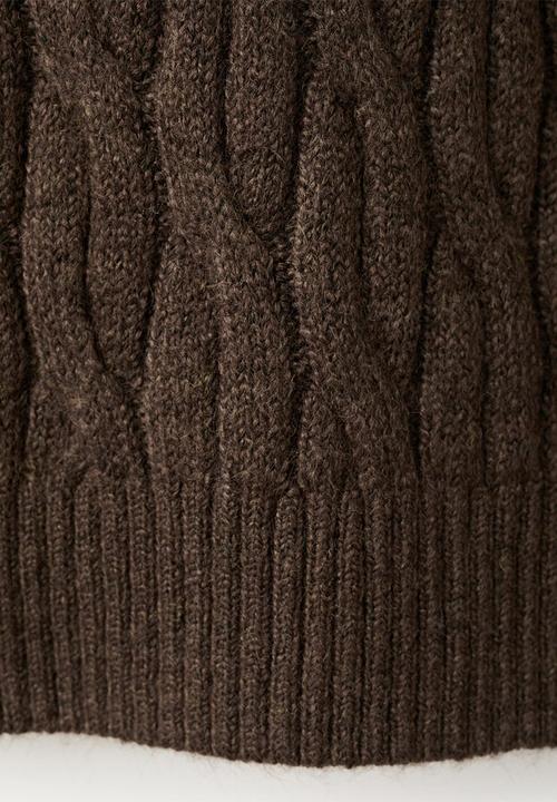 MANGO - Sweater Mariat - Brown