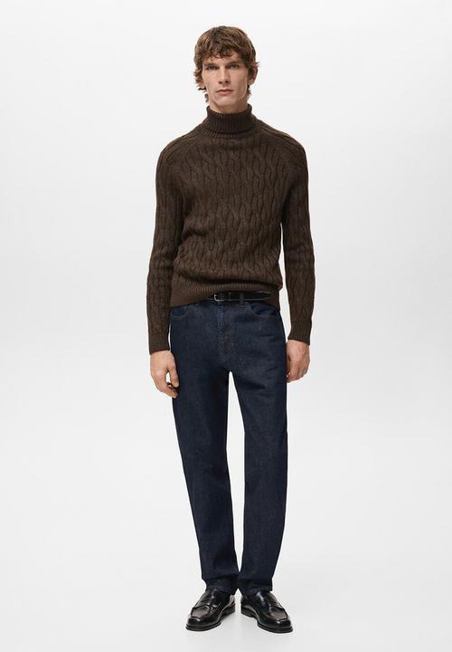 MANGO - Sweater Mariat - Brown