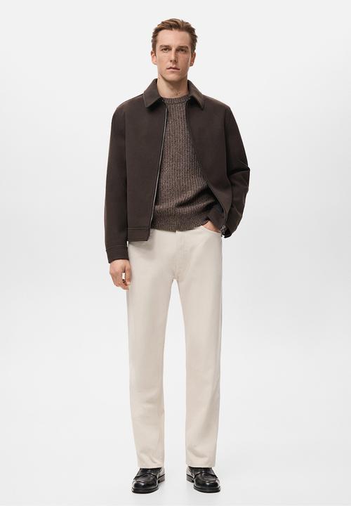 MANGO - Jeans Moby - Light Beige