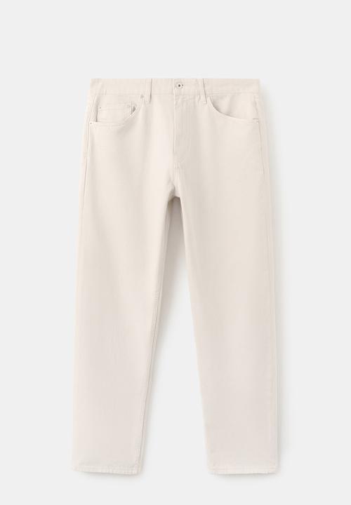 MANGO - Jeans Moby - Light Beige