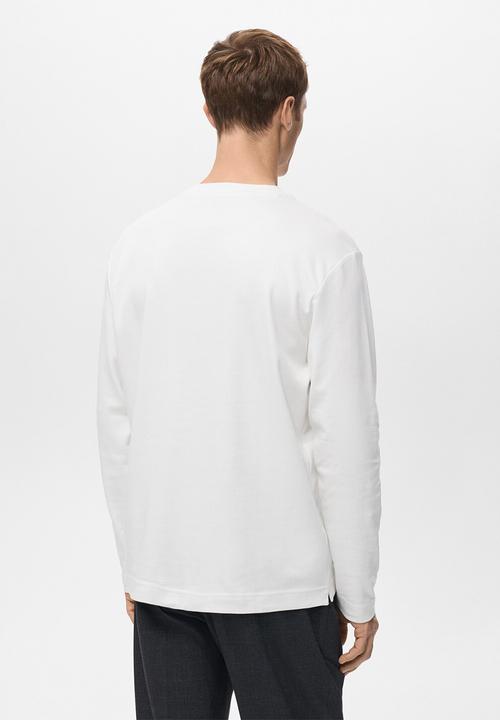 MANGO - TShirt Gareth - White