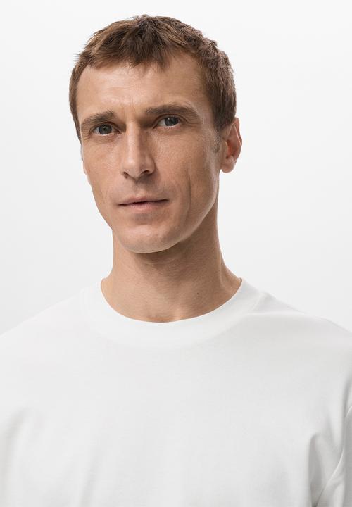 MANGO - TShirt Gareth - White
