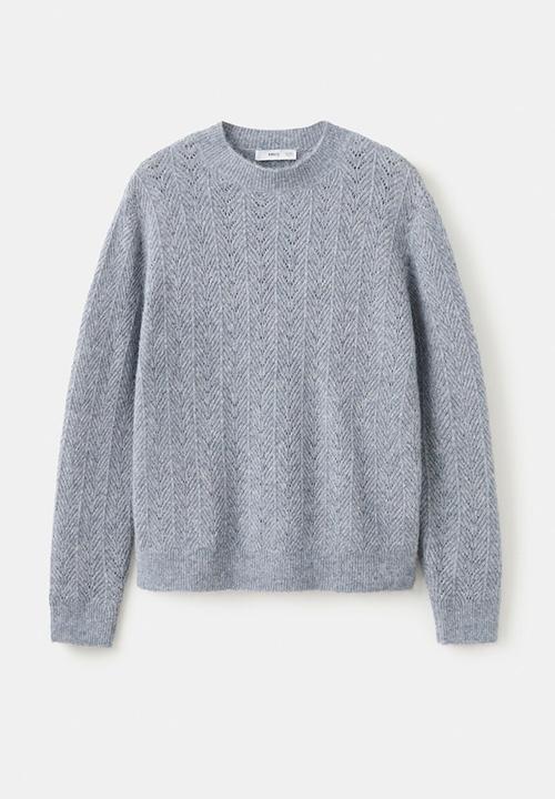 MANGO - Sweater florins - dark blue